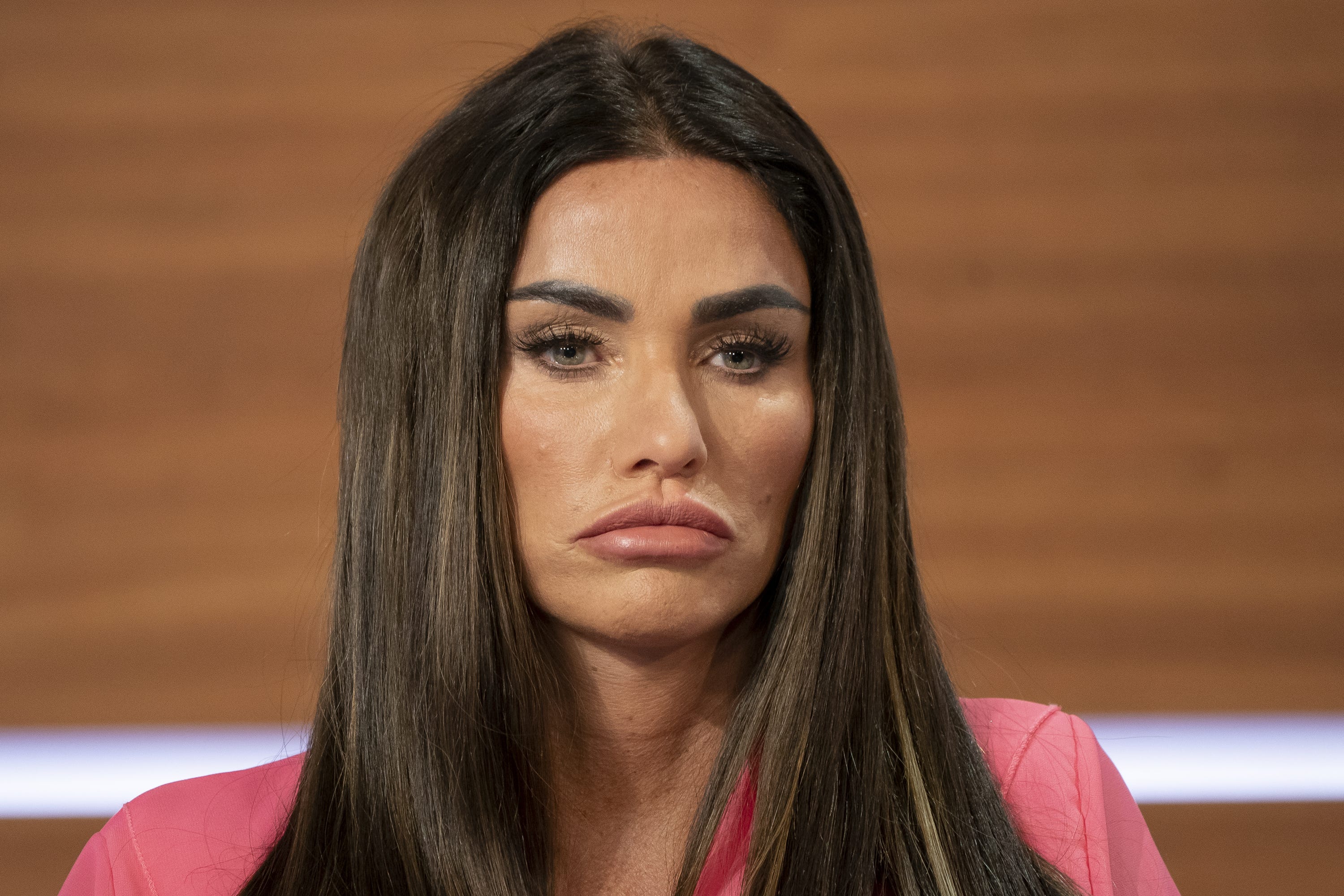 A post on Katie Price’s Instagram account for a diet food firm has been banned for not being clear it was an ad, irresponsibly promoting a diet that fell below 800 calories a day and making unauthorised weight loss claims (Aaron Chown/PA)