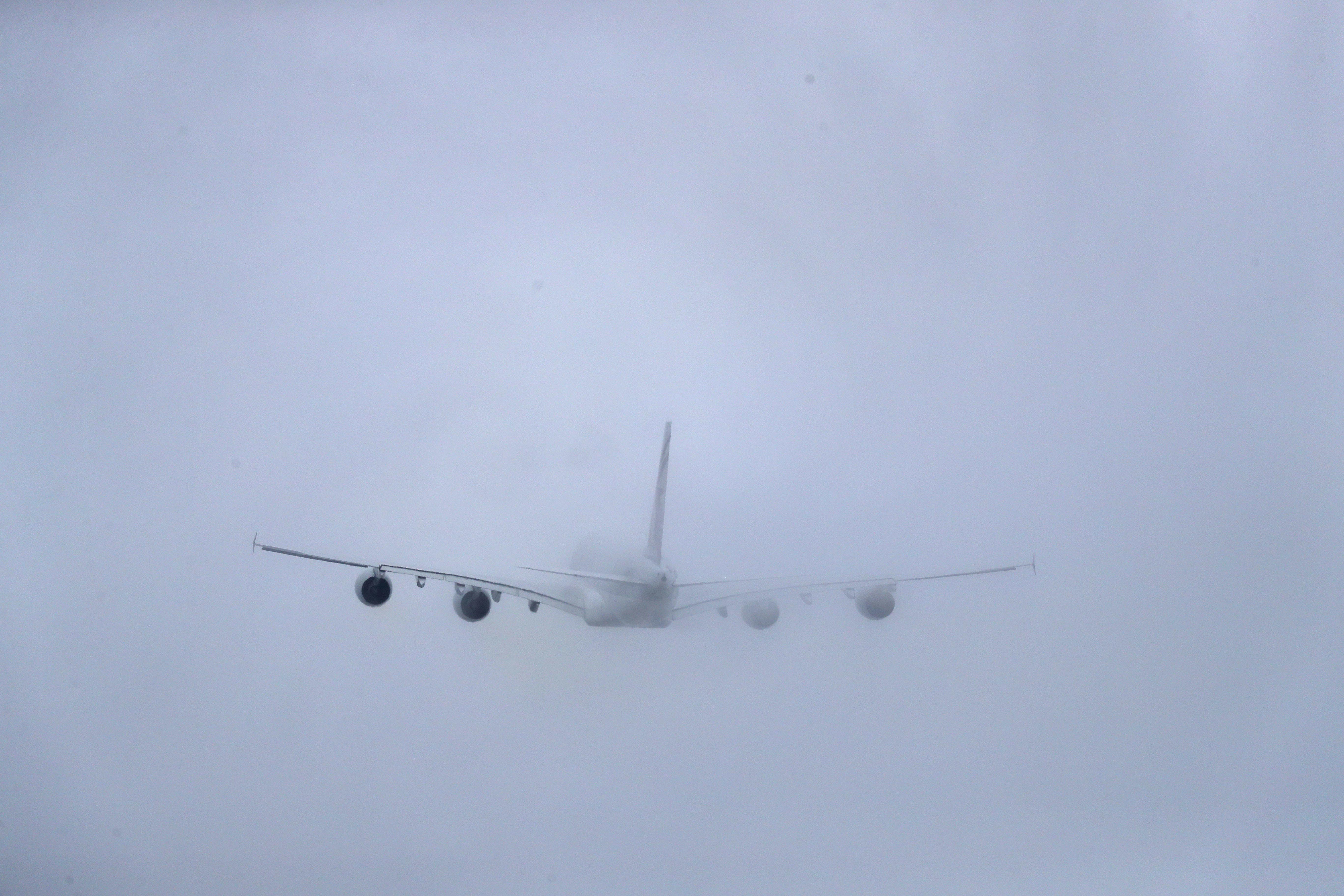 A plane takes off from Heathrow (Steve Parsons/PA)