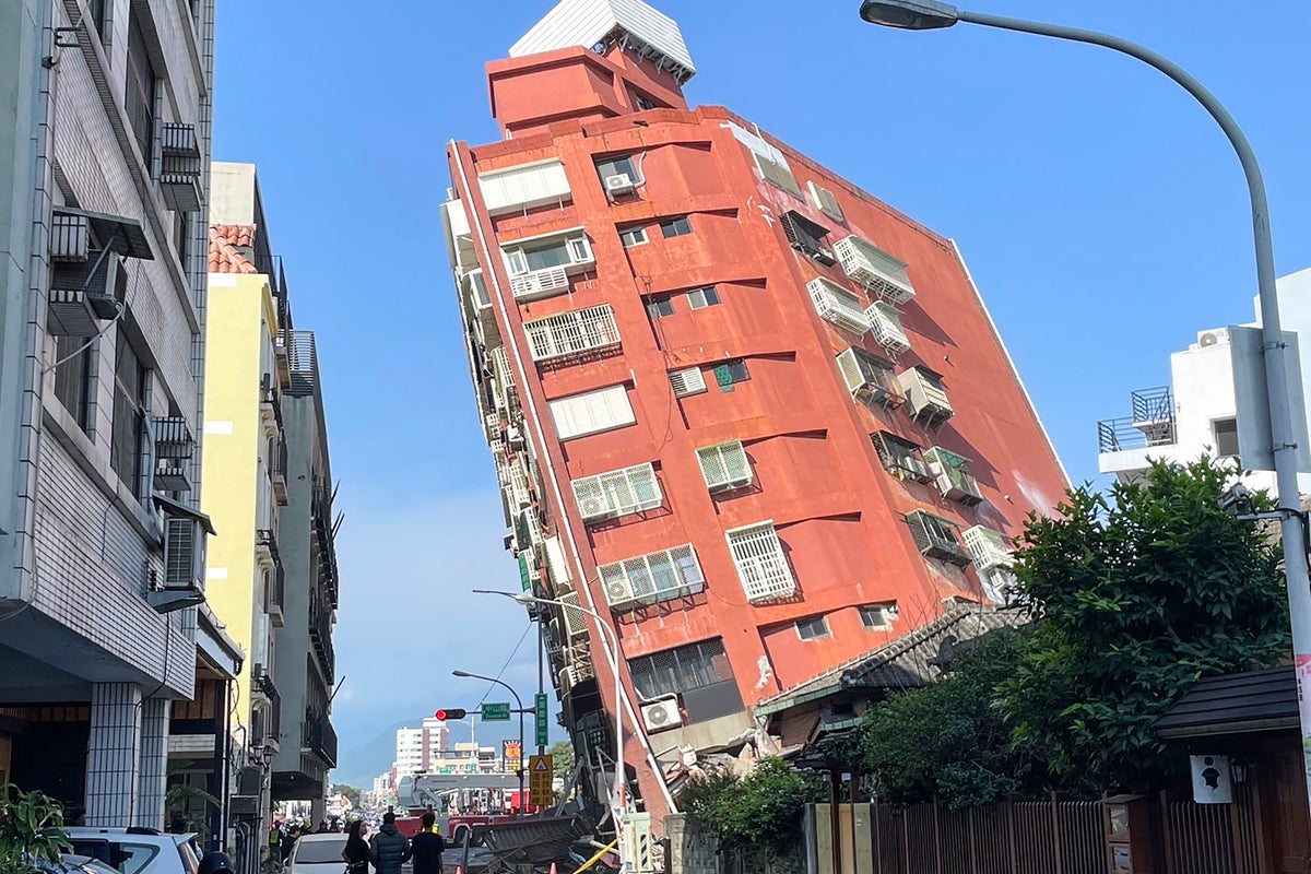 Taiwan rocked by biggest earthquake in 25 years with nine confirmed dead