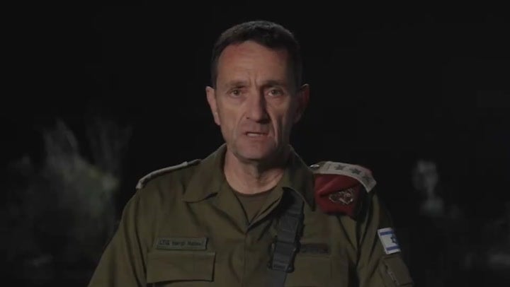 Herzi Halevi, Israel’s highest-ranking officer, claims strike that killed three Brits was ‘grave mistake’