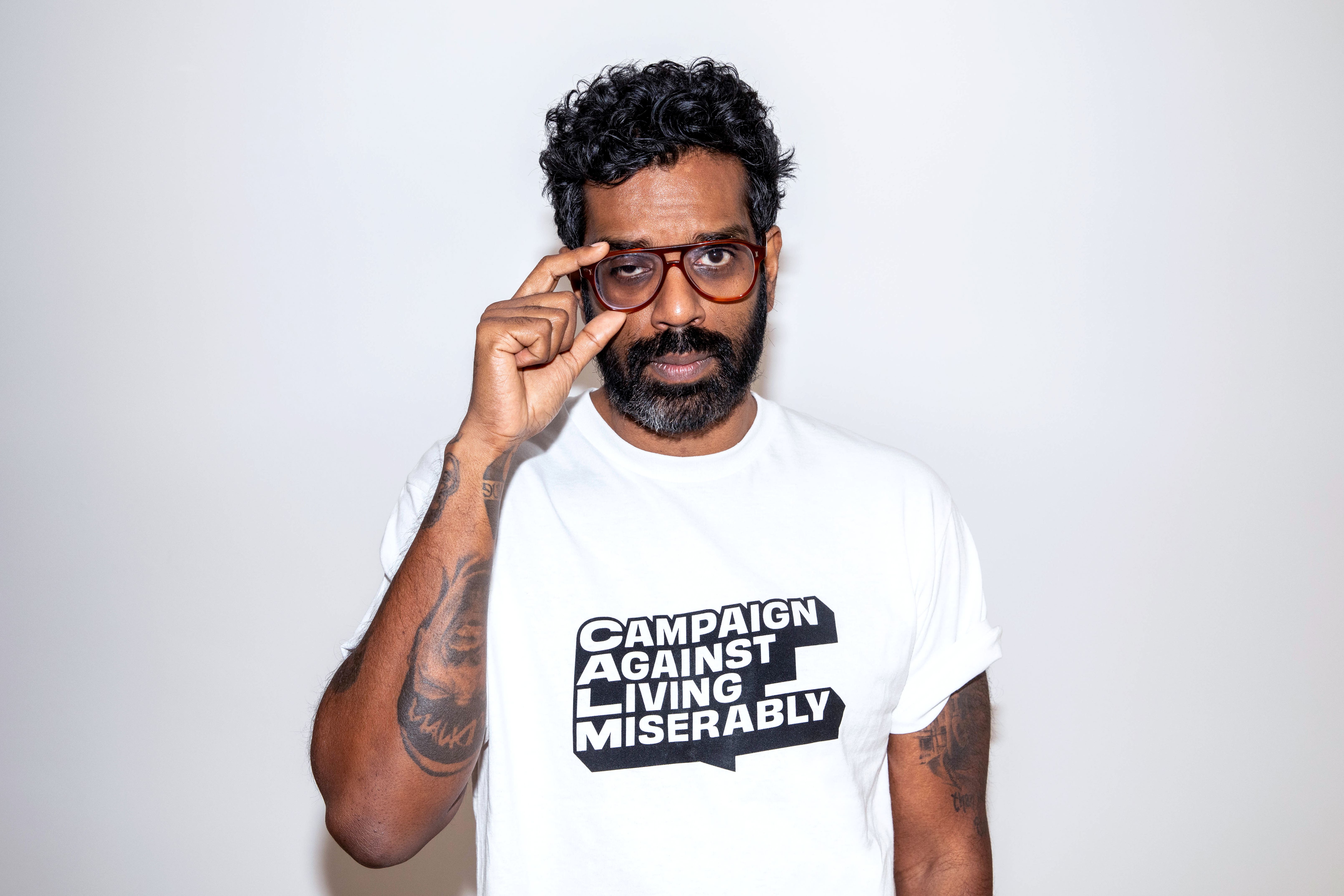 Romesh Ranganathan is taking part in this year’s TCS London Marathon (Harvey Aspell/Calm/PA)