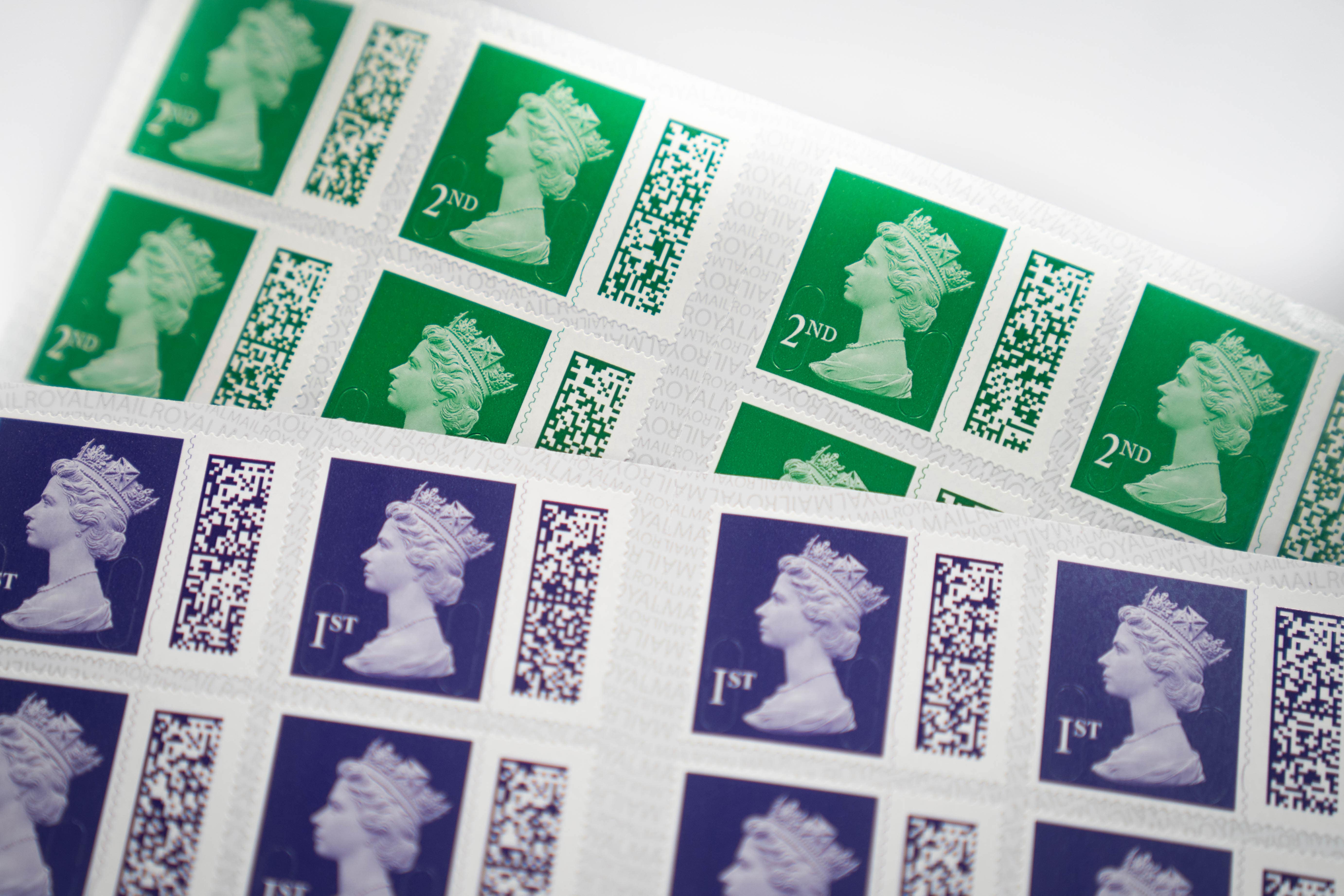The Royal Mail said it is working hard to remove counterfeit stamps from circulation