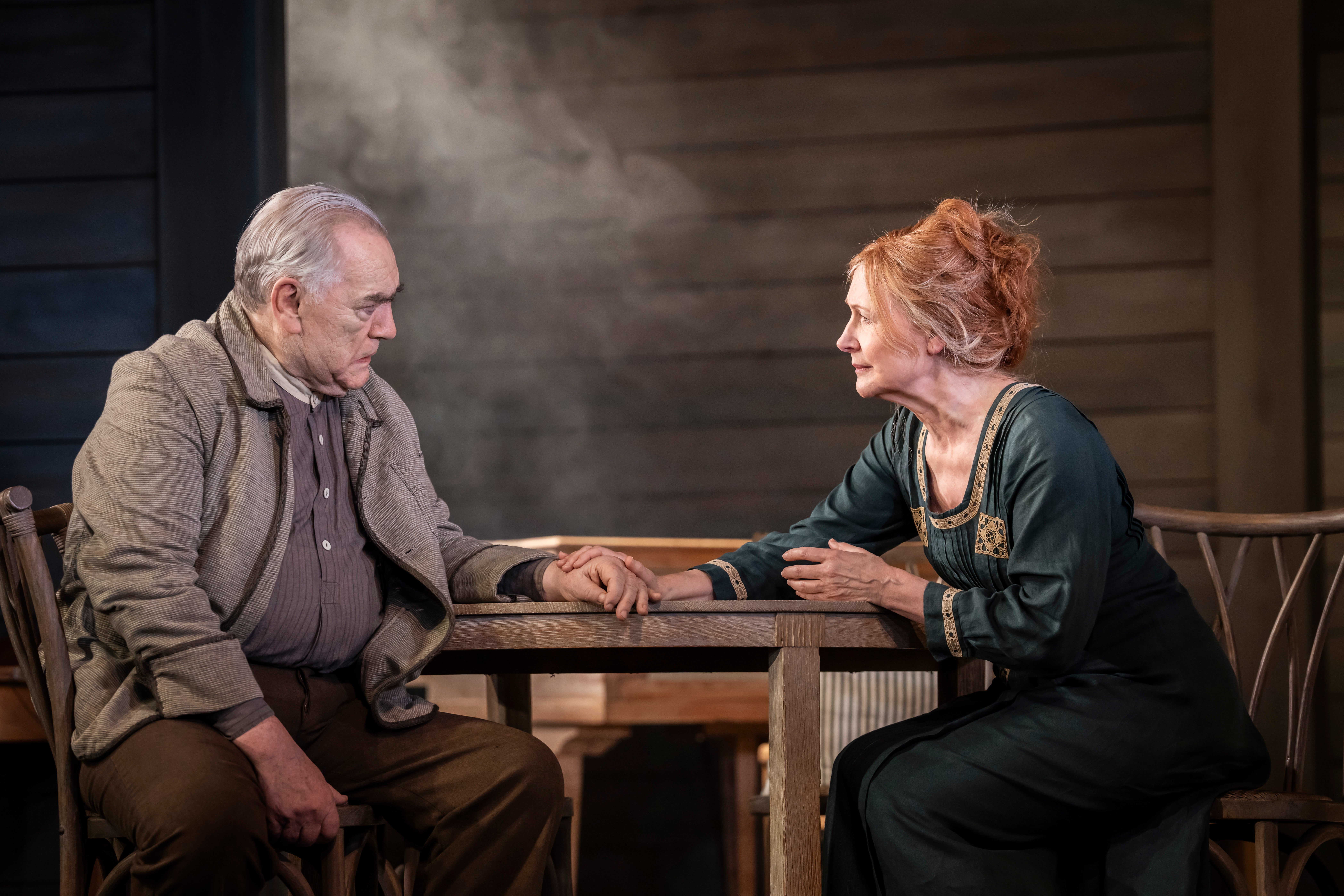 <p>Brian Cox and Patricia Clarkson in ‘Long Day’s Journey Into Night’ </p>