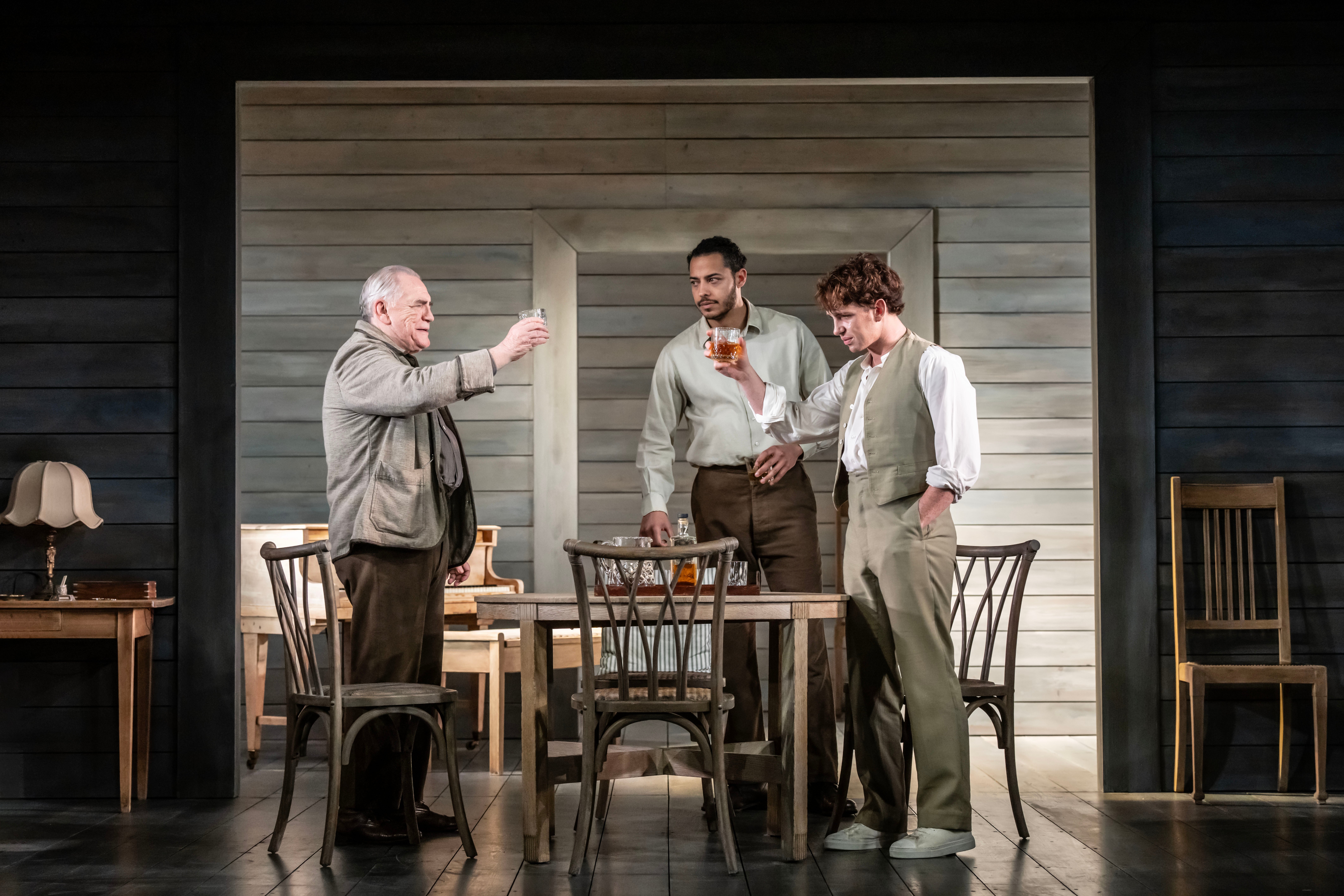 Brian Cox, Daryl McCormack and Laurie Kynaston in ‘Long Day’s Journey Into Night’
