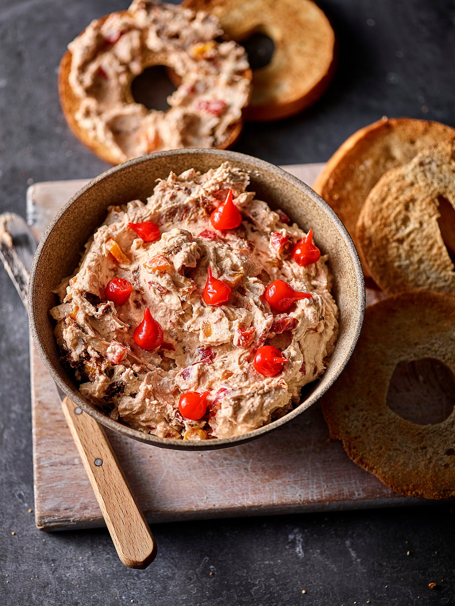 This dip is perfect with crisps or spread on toast