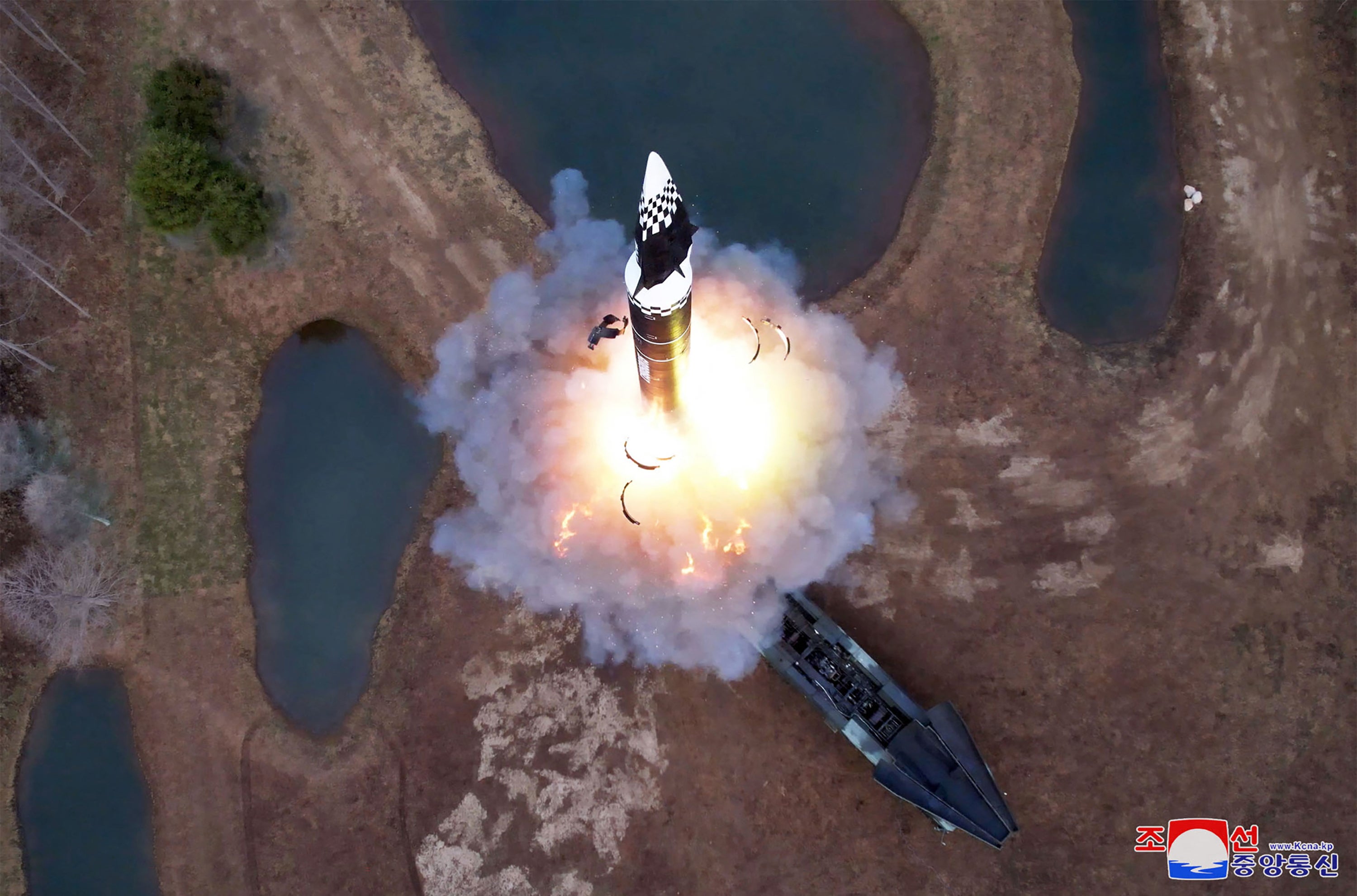 The rocket launch