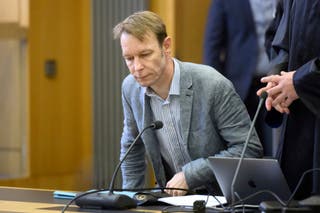 Christian Brueckner at an earlier court appearance