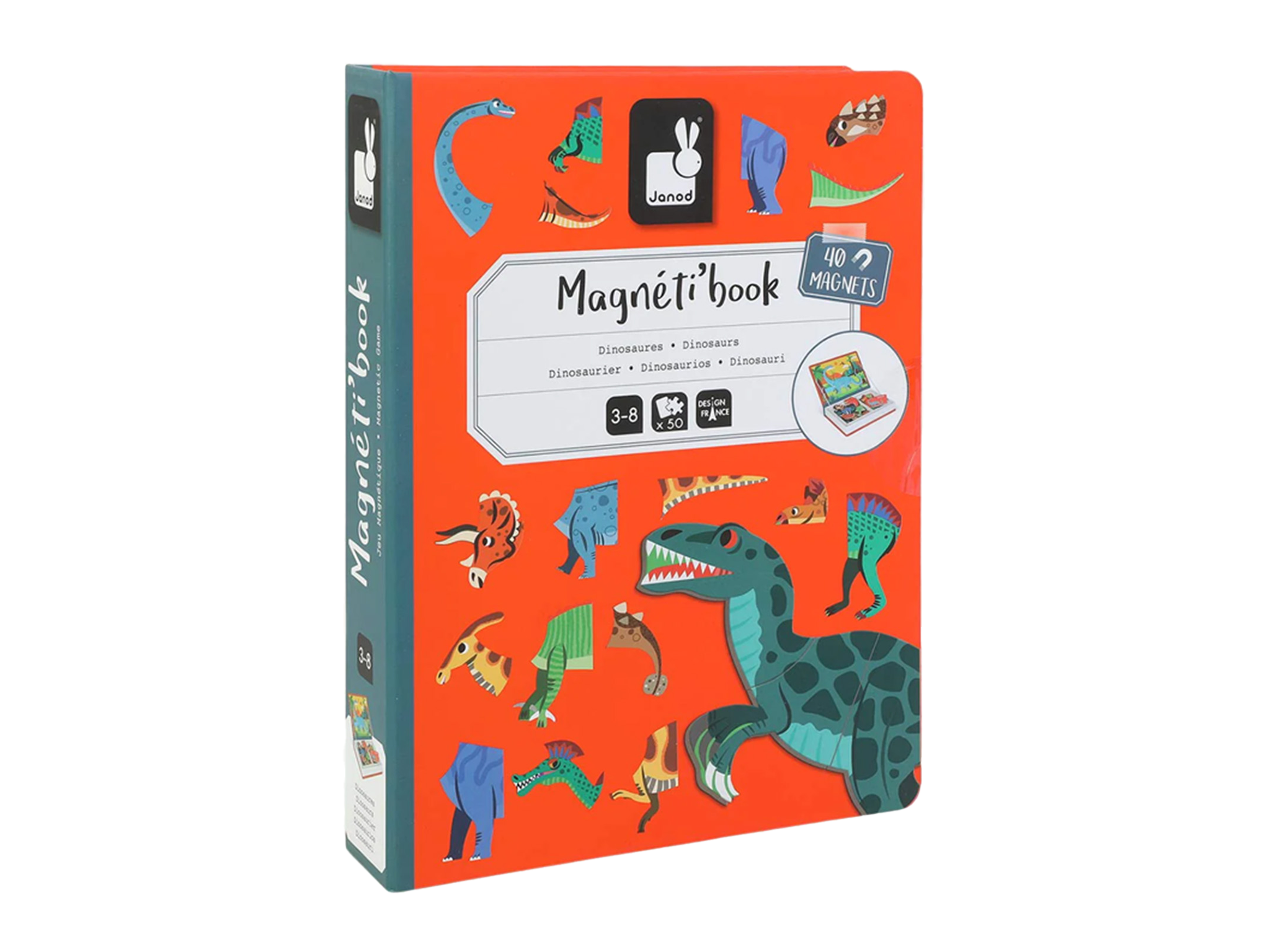 best gifts for five-year-olds 2024 review Janod dinosaurs magnetibook