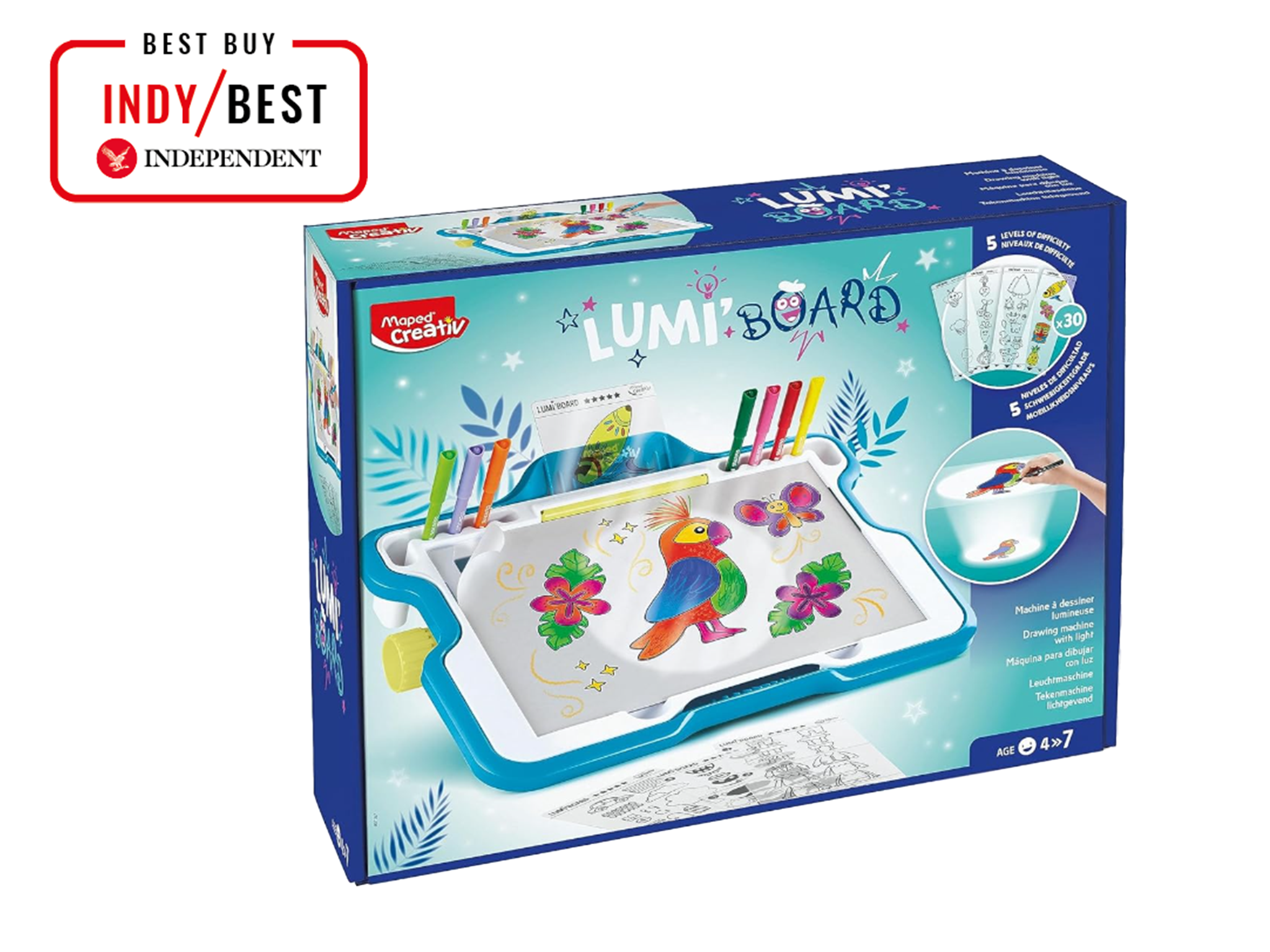 best gifts for five year olds 2024 review indybest Maped creativ lumi board