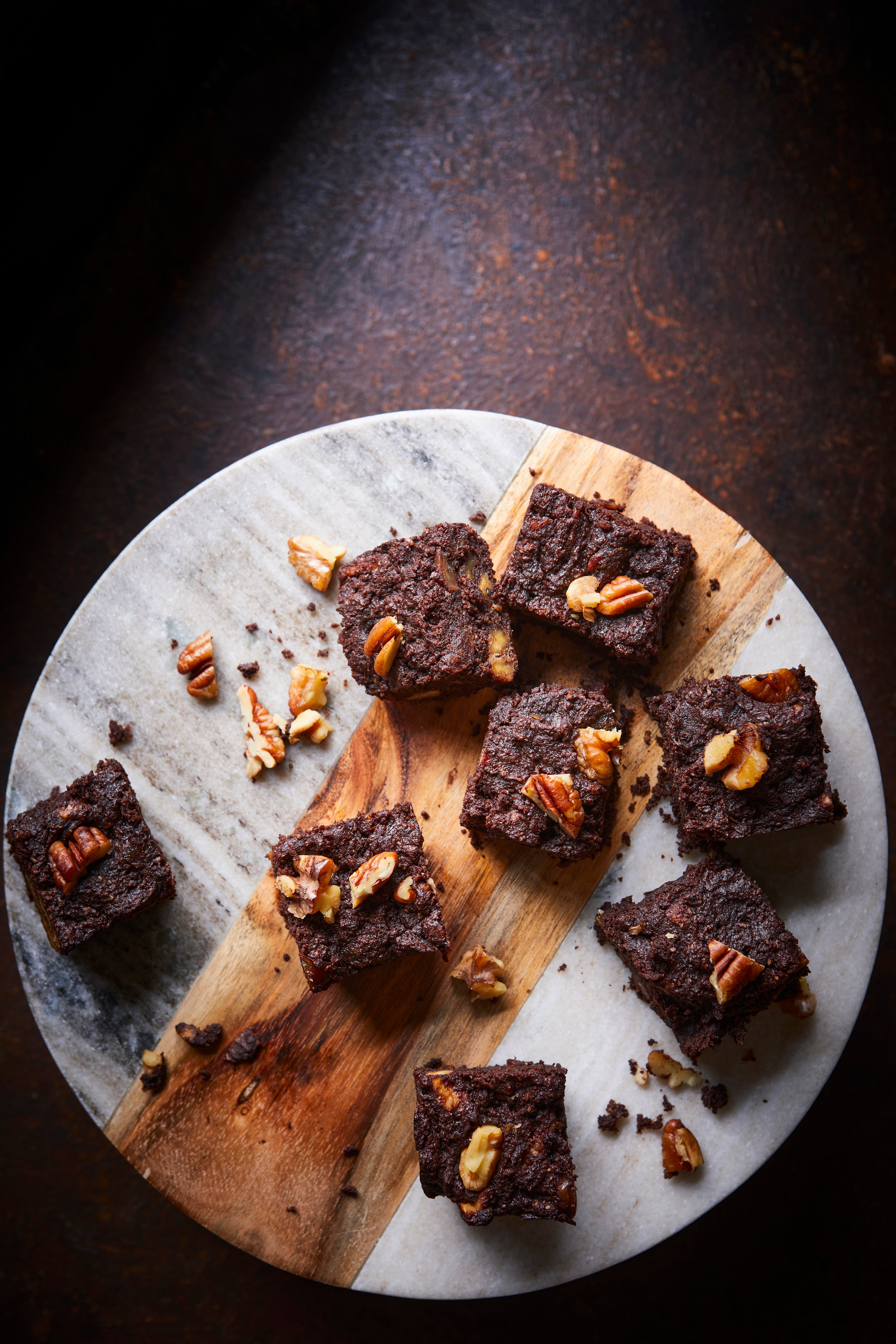<p>The chocolate, date and walnut brownies from The Diabetes Weight-Loss Plan</p>