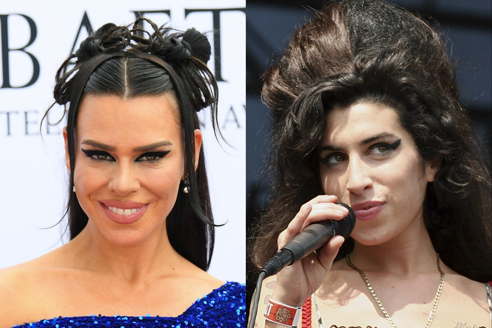 Billie Piper and Amy Winehouse