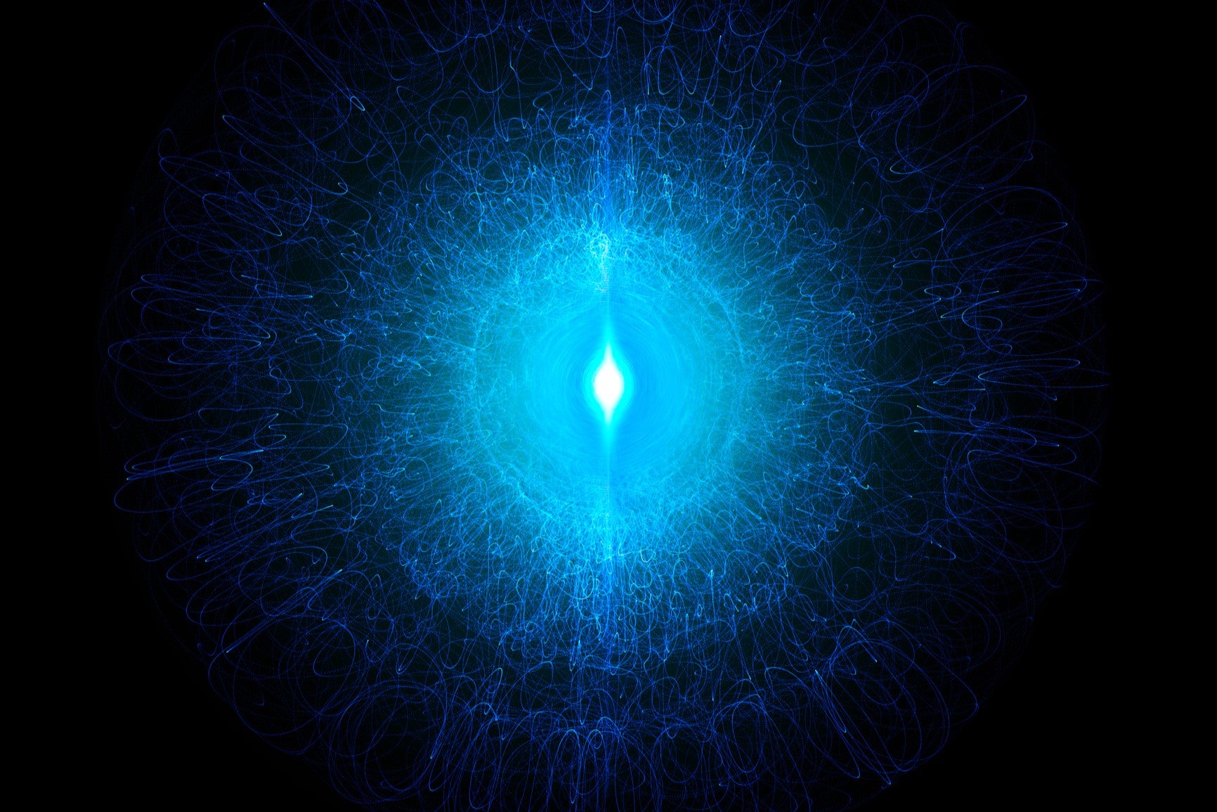 <p>An illustration of the reaction inside a tokamak device used to produce nuclear fusion energy</p>