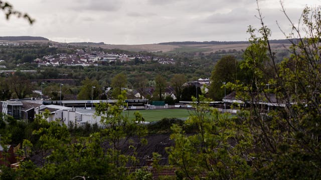 <p>The alleged racist incident against a player happened at Merthyr Town’s home ground, Penydarren Park, on Monday </p>