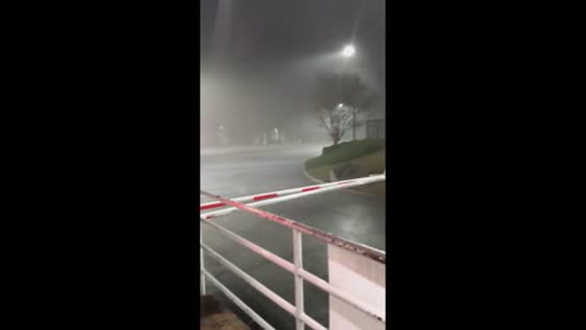 ‘Never seen anything like it’: Severe thunderstorms lash northern Georgia