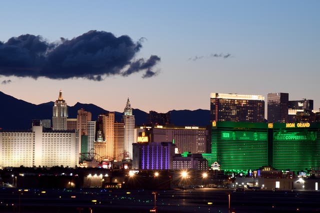 <p>Hotel-casinos on the Las Vegas Strip </p>