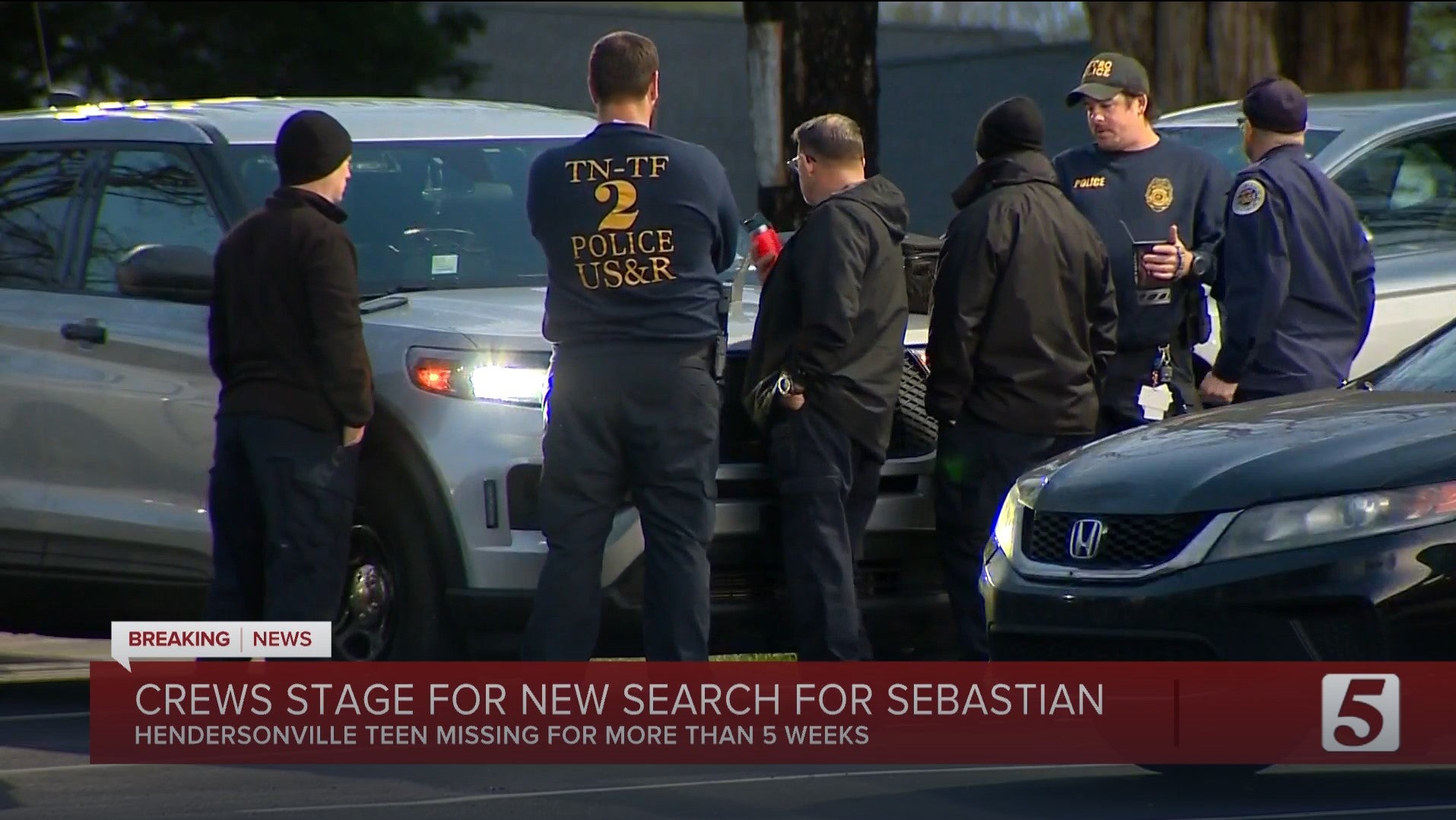 A renewed search got underway for Sebastian Rogers, 15, in Hendersonville, Tennessee on 3 April 2024