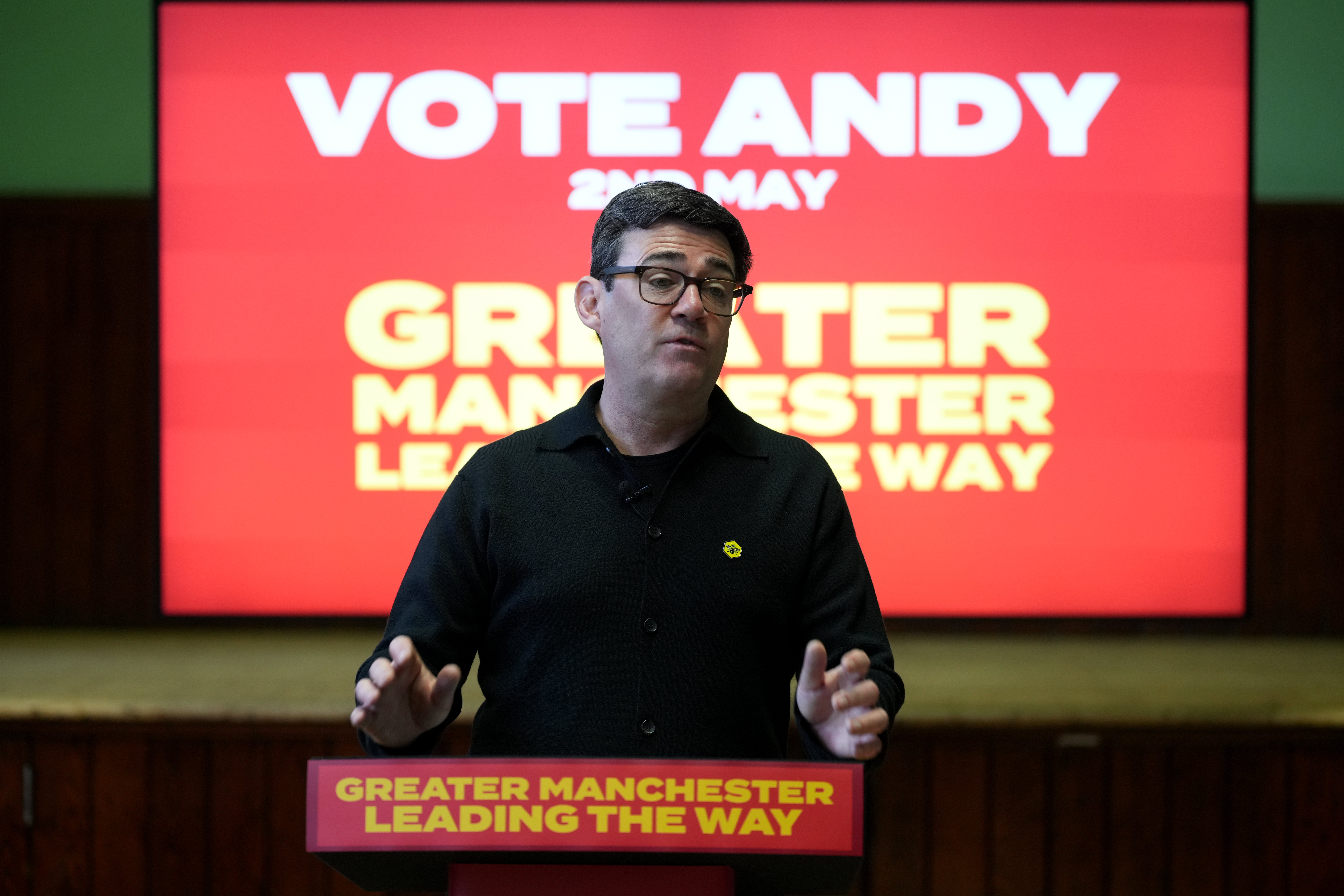 Andy Burnham won a third successive term as the mayor of Greater Manchester with more votes than all his opponents combined