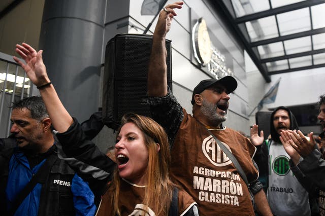 ARGENTINA-PROTESTAS