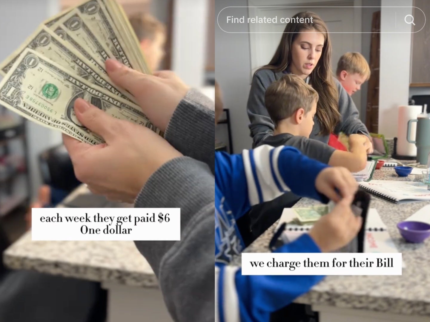 <p>Mother applauded for charging her young children for rent and utilities</p>