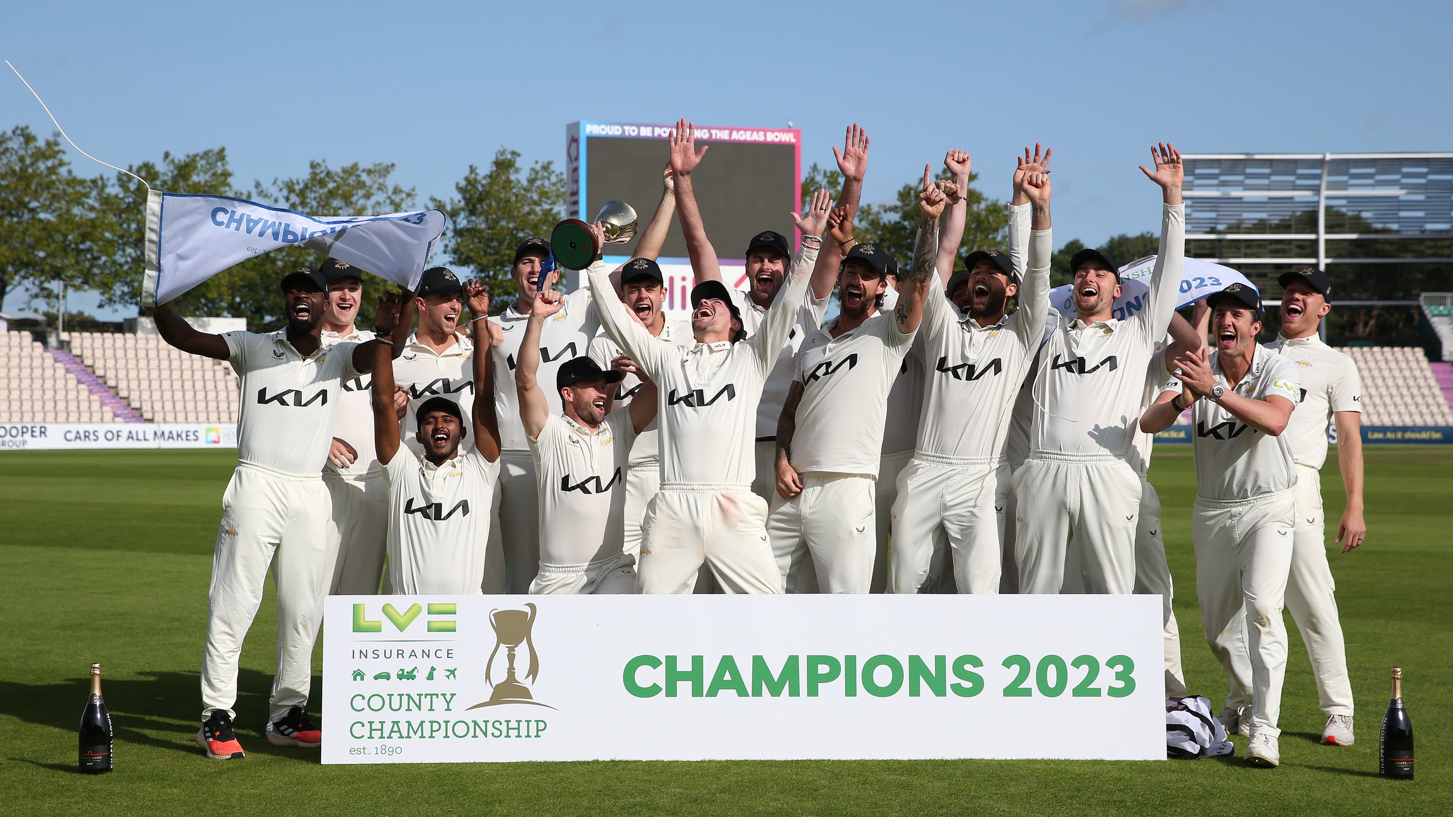 Surrey were the County Championship winners in 2023