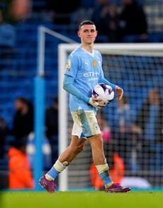 Pep Guardiola declares ‘top-class Phil Foden can do whatever he wants in football’