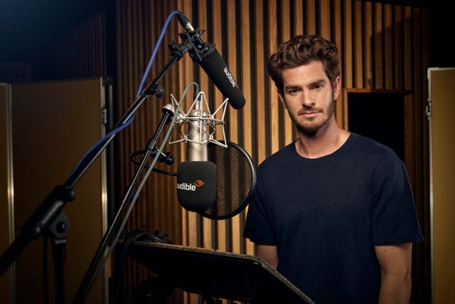 With the help of its star-studded cast, Audible’s 1984 podcast mirrors the true essence of Orwell’s dystopian classic about rebellious worker Winston Smith, played by British actor Andrew Garfield. (Audible/PA)