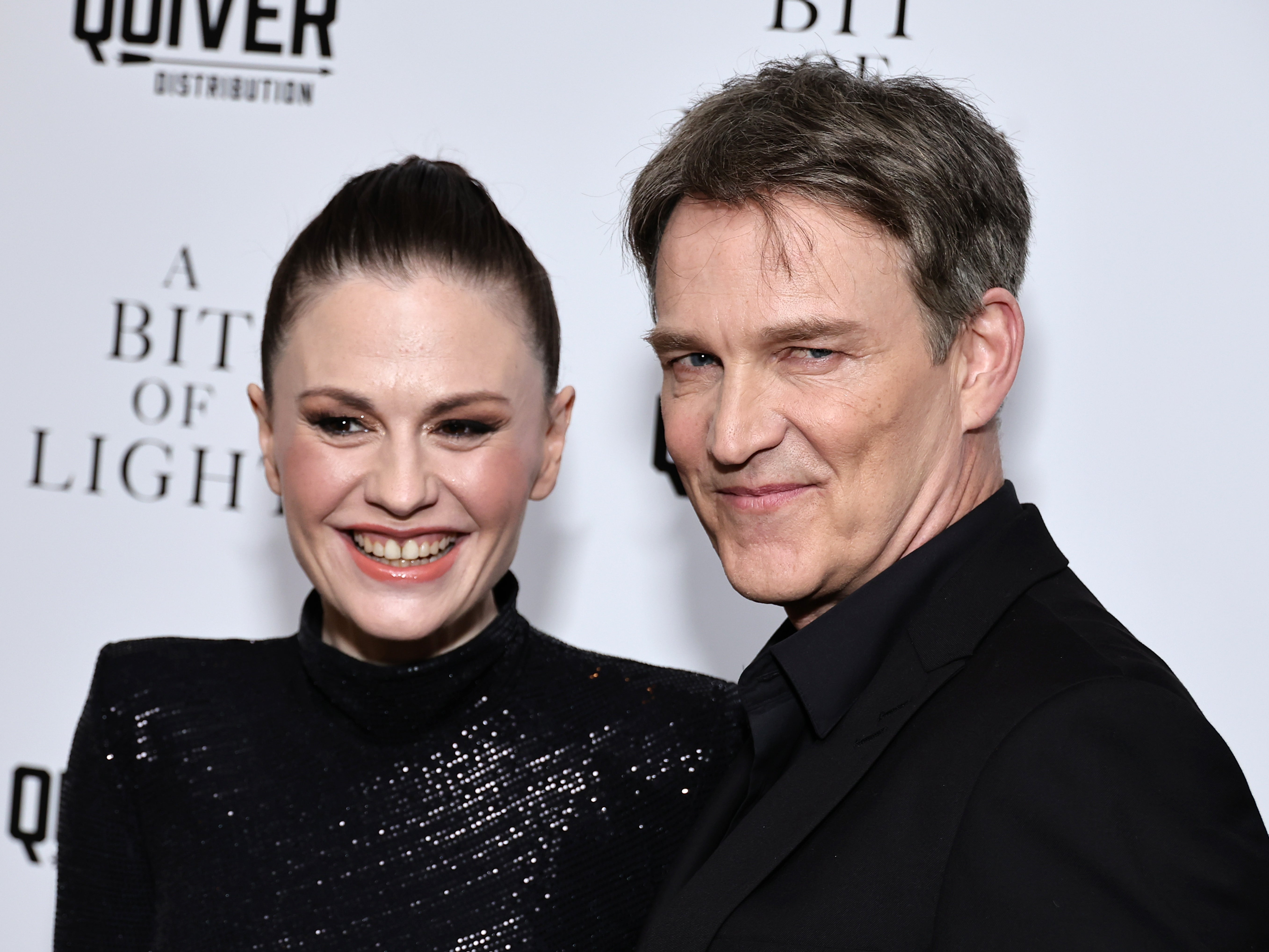 Anna Paquin and Stephen Moyer at premiere of ‘A Bit of Light’