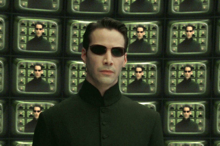 Keanu Reeves in ‘The Matrix’