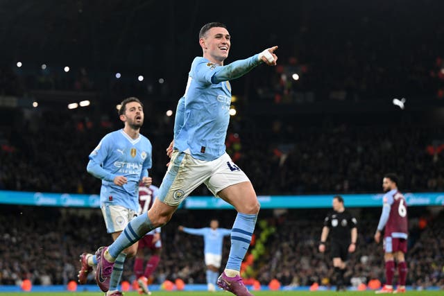 <p>Phil Foden has been the standout performer of the season</p>