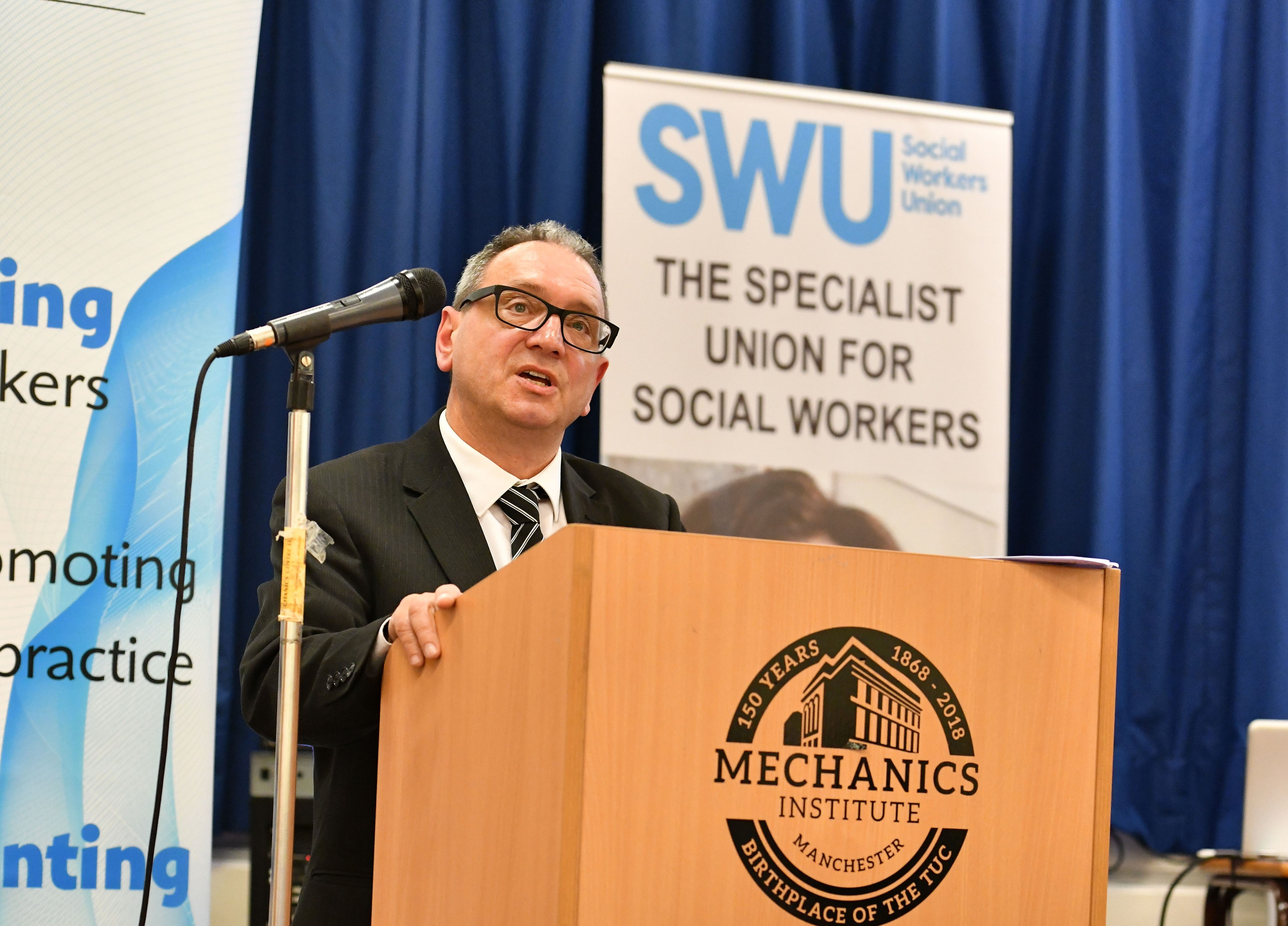 John McGowan, General Secretary of the Social Workers Union