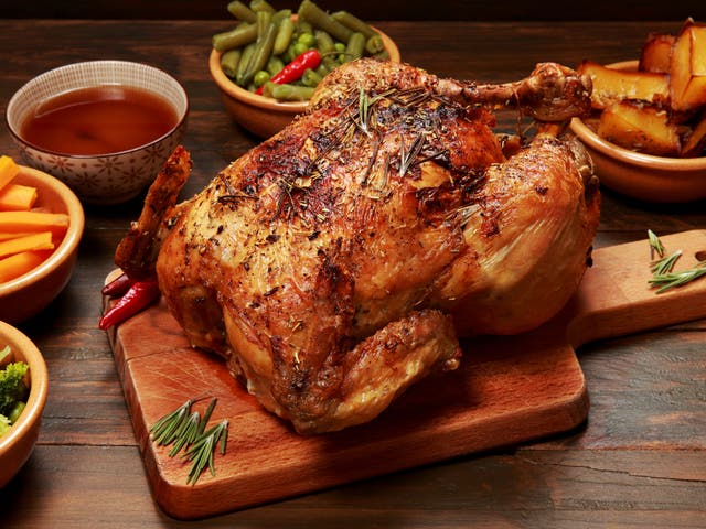 <p>Succulent chicken with crispy skin can be achieved in just 40 minutes </p>