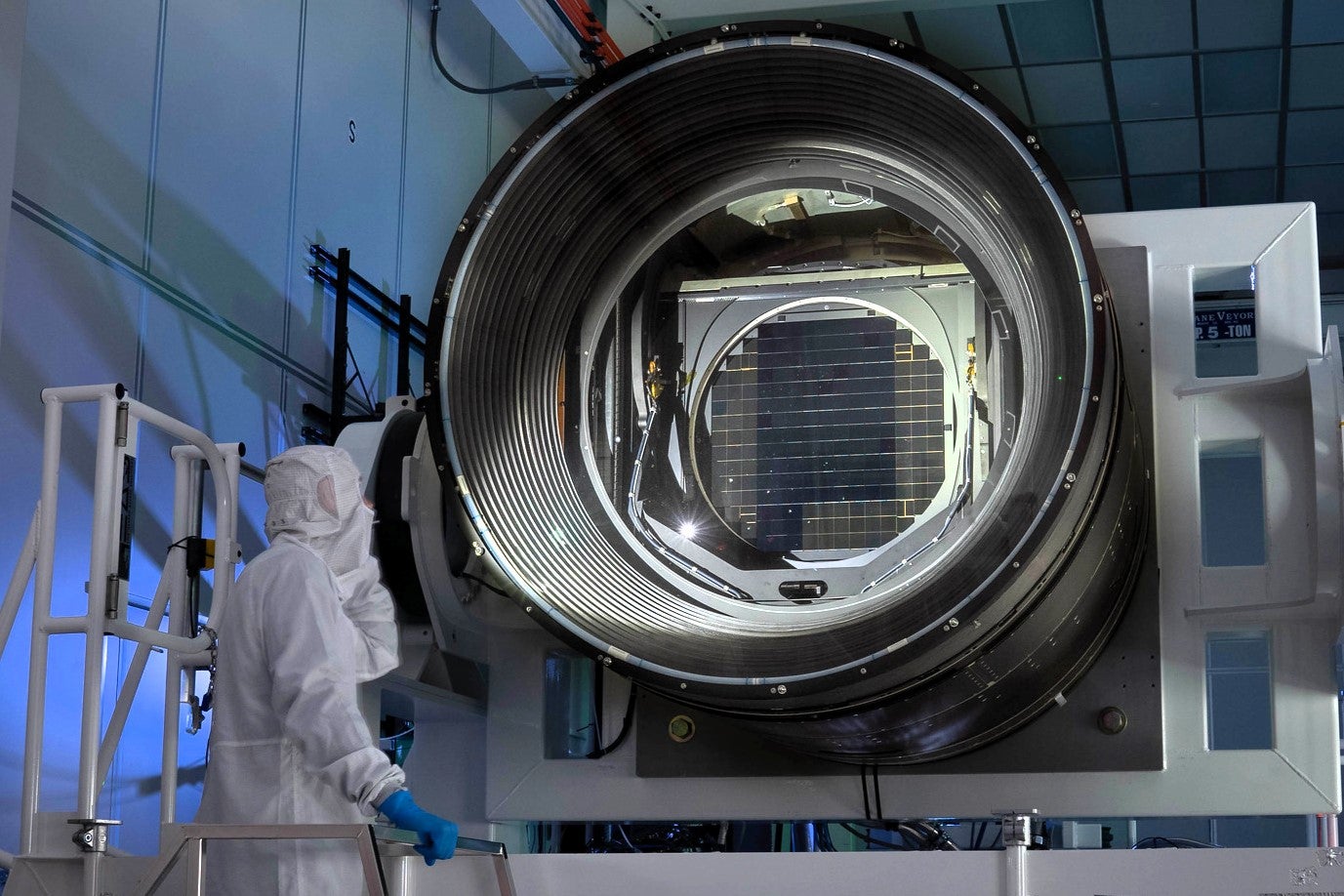 The LSST Camera is the size of a small car