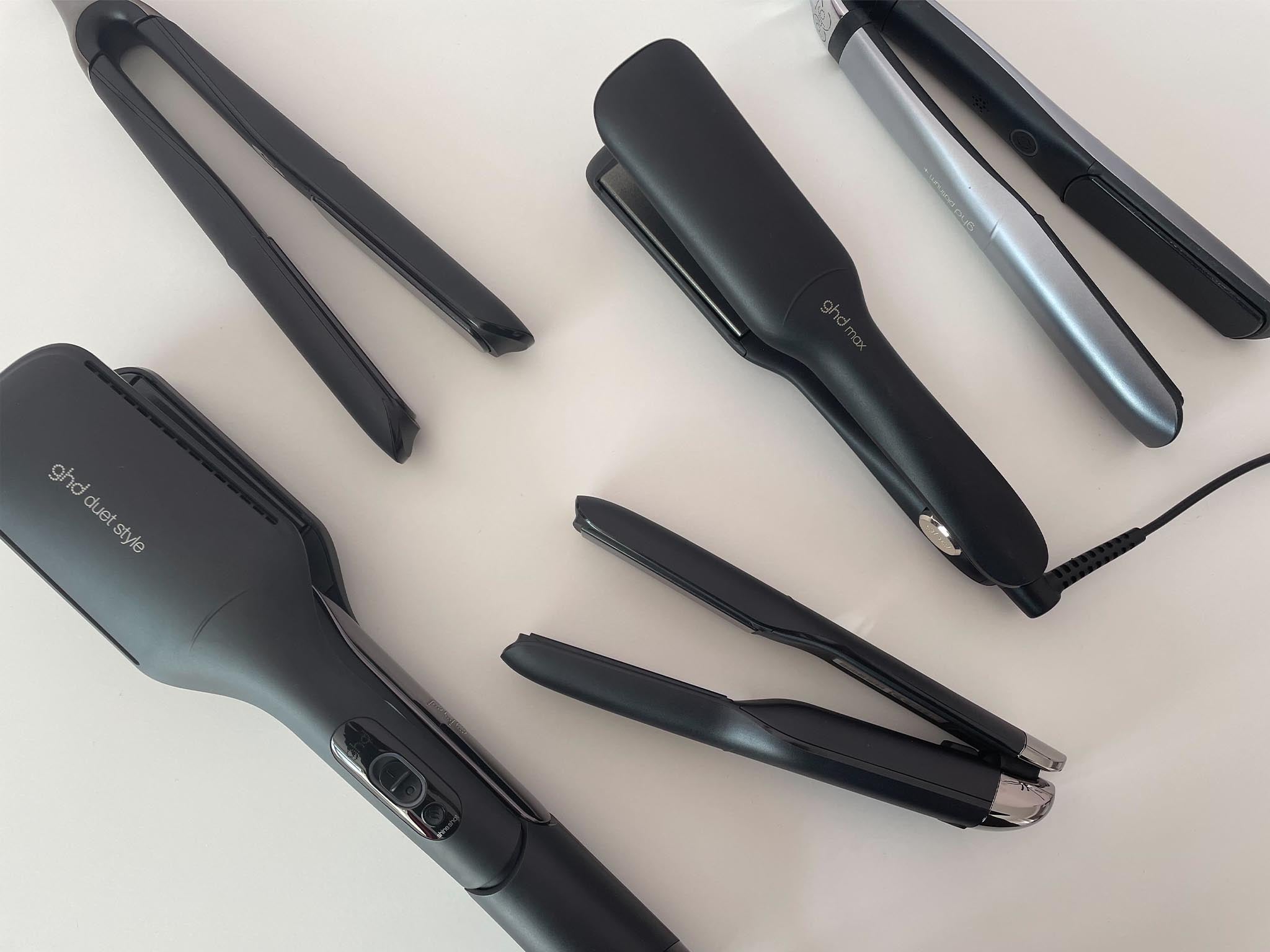 Some of the ghd straighteners we put to the test