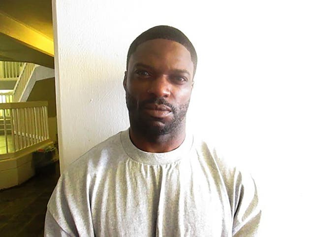 <p>This February 2021 photo provided by the Oklahoma Department of Corrections shows Michael Dewayne Smith</p>
