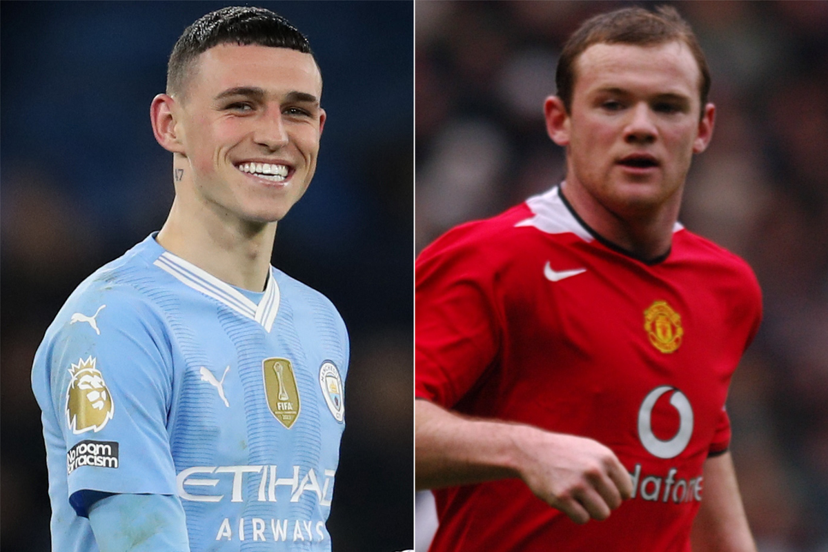 Phil Foden v Wayne Rooney – how do the two players compare?