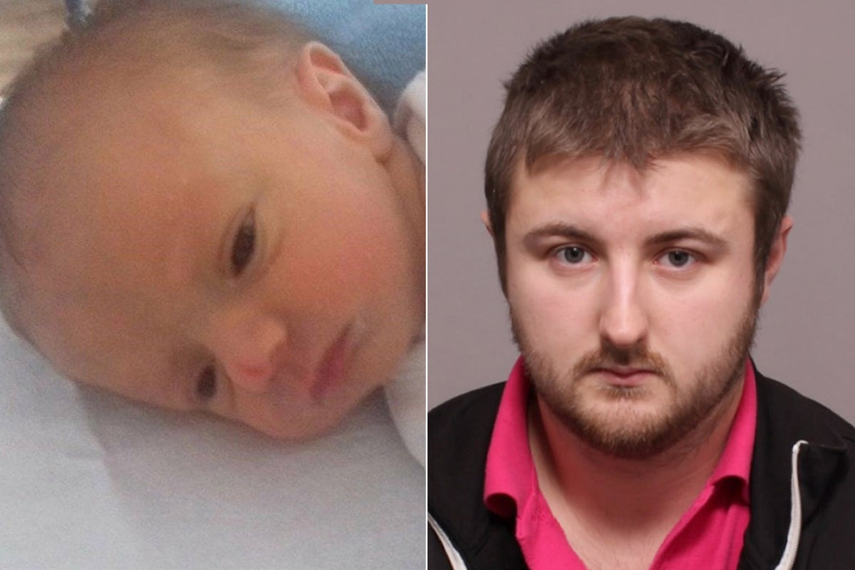 Father jailed for murdering his five-week-old son by breaking his neck