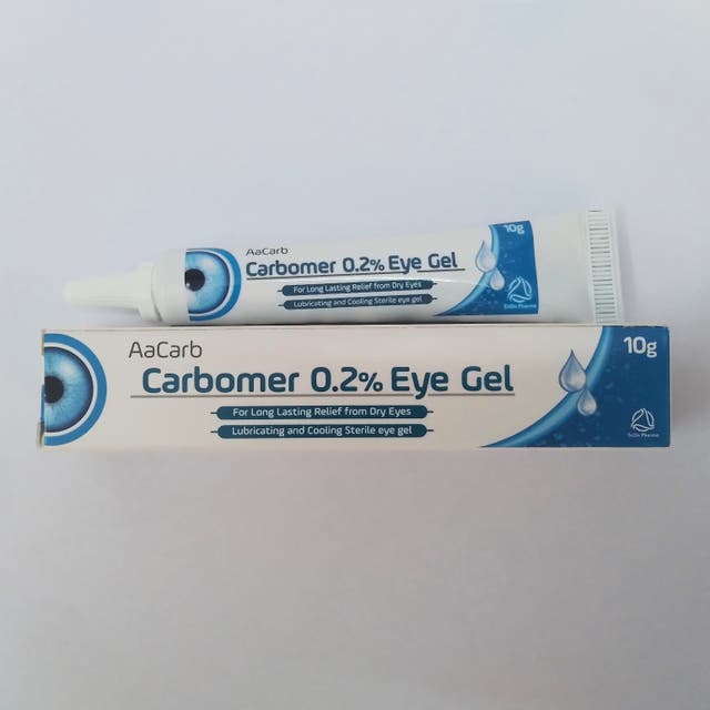 <p>Contaminate eye gel used to treat dry eyes </p>