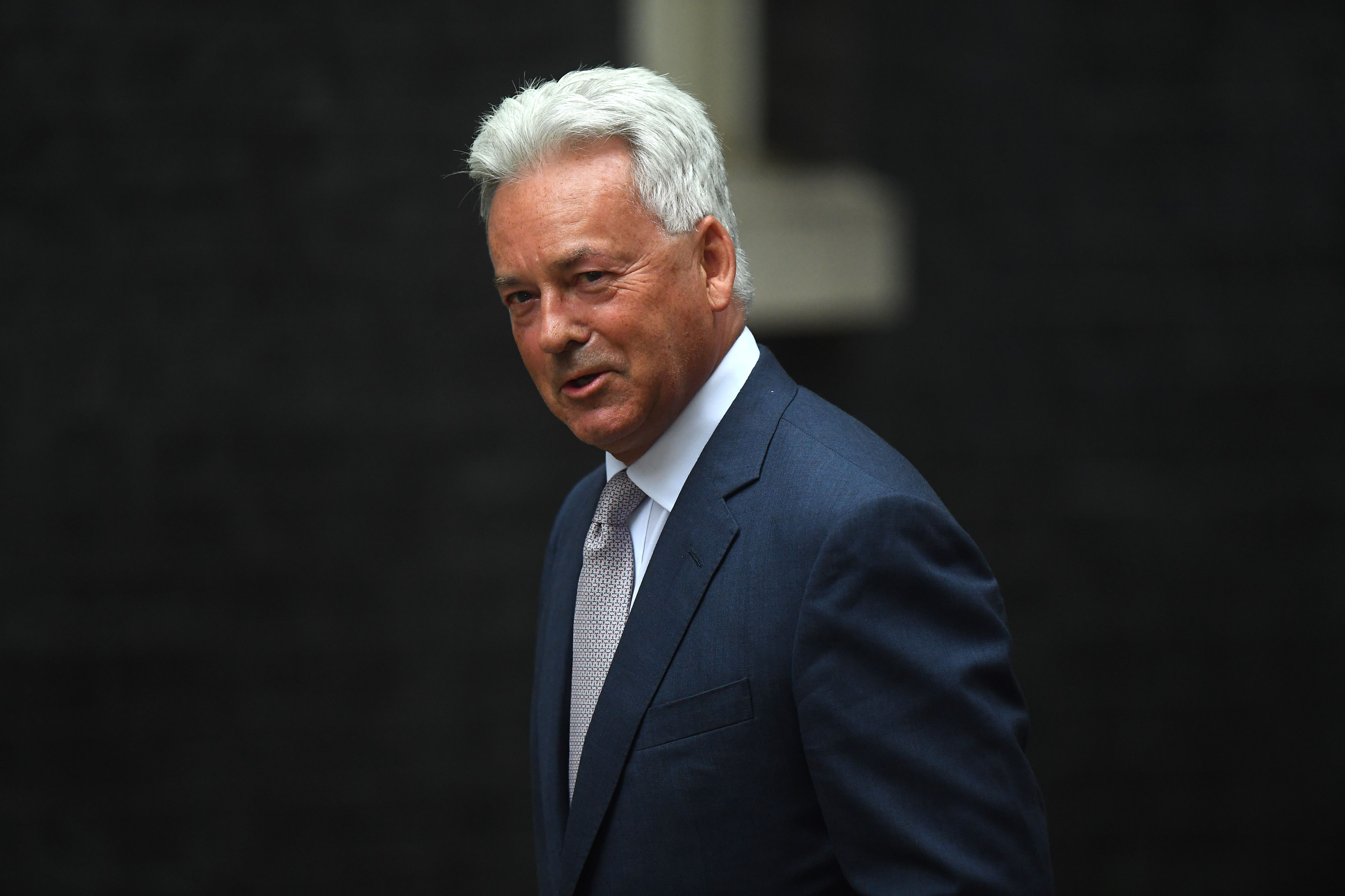 Sir Alan Duncan first made his comments against Israel’s actions in an editorial for this paper (Victoria Jones/PA)