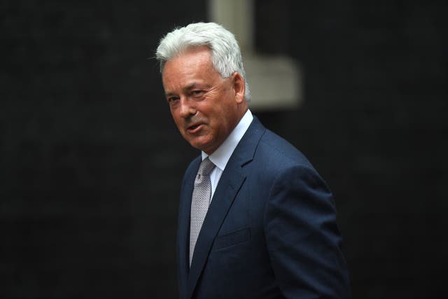 <p>Sir Alan Duncan first made his comments against Israel’s actions in an editorial for this paper  (Victoria Jones/PA)</p>