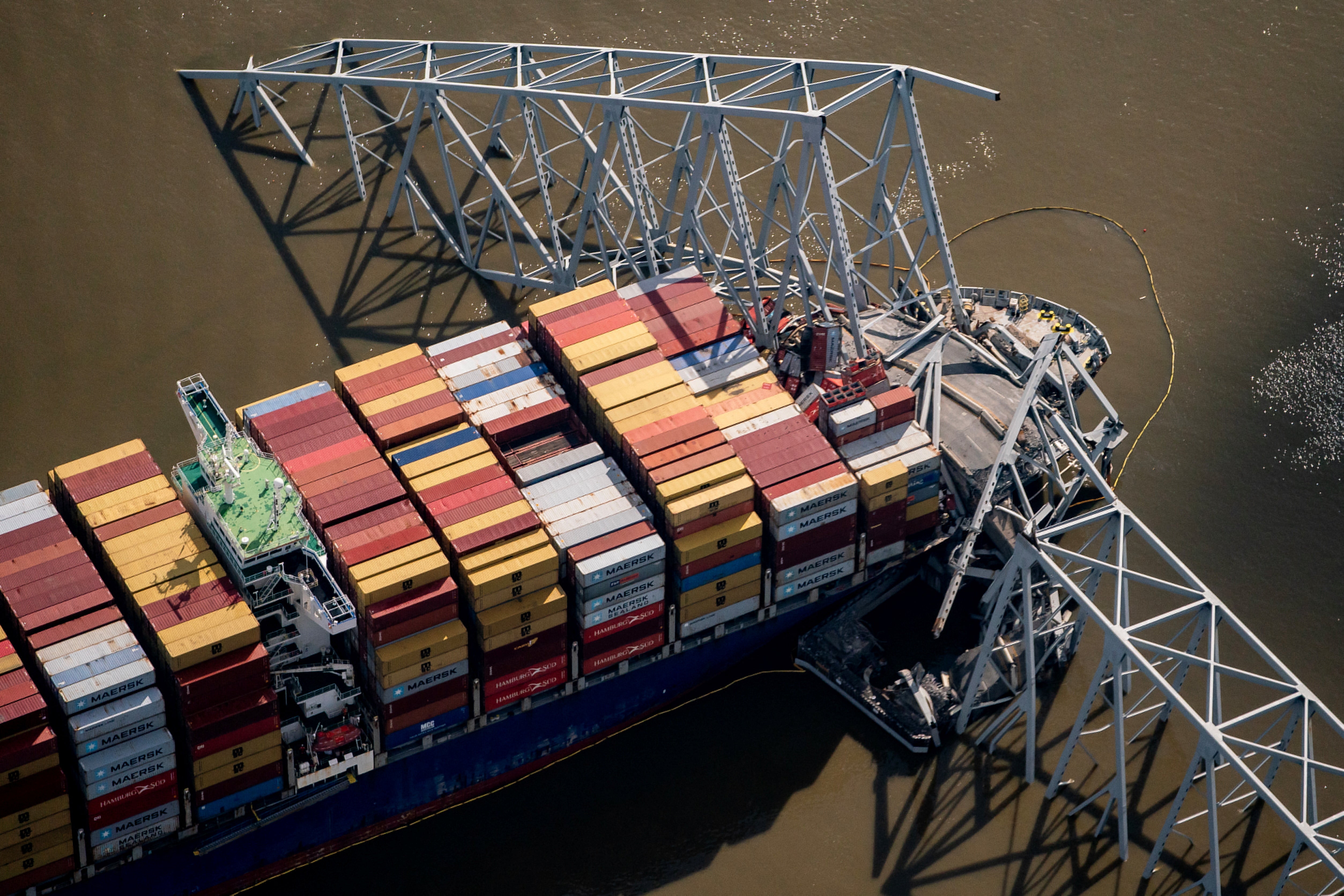 The Dali cargo ship crashed into the Francis Scott Key bridge last month