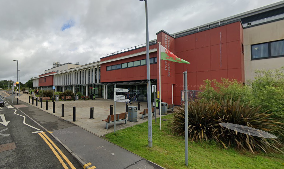 Morriston Hospital in Swansea has been placed on a ‘black alert'