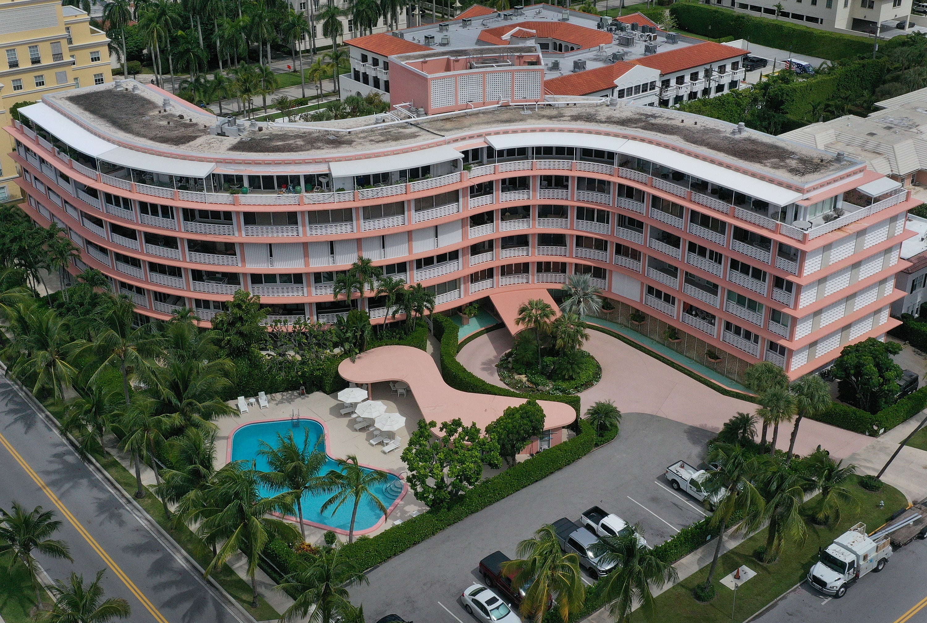 The Palm Beach condo complex