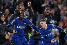 Cole Palmer reacts to ‘madness’ of his record-breaking late winner for Chelsea against Man United