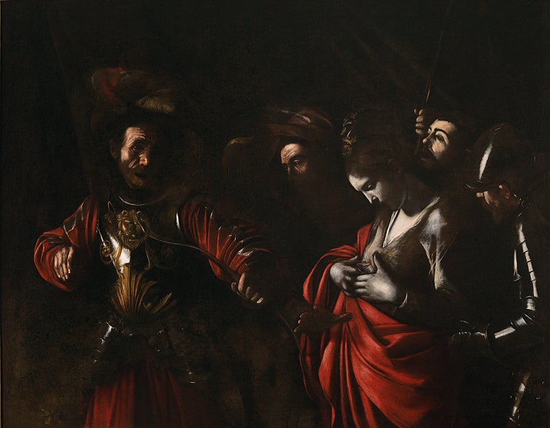The Martyrdom of St Ursula , has joined the National Gallery’s own Salome with the Head of John the Baptist