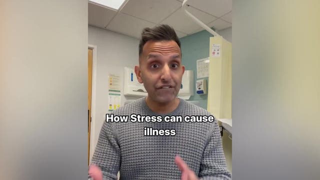 <p>Doctor explains how stress can cause physical illness.</p>