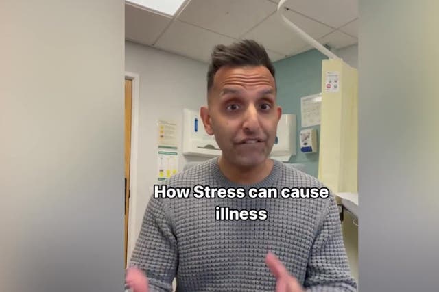 <p>Doctor explains how stress can cause physical illness.</p>