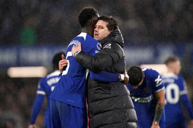 Mauricio Pochettino also believes it could be a ‘turning point’ in Chelsea’s relationship with their fans after beating Manchester United (Bradley Collyer/PA)