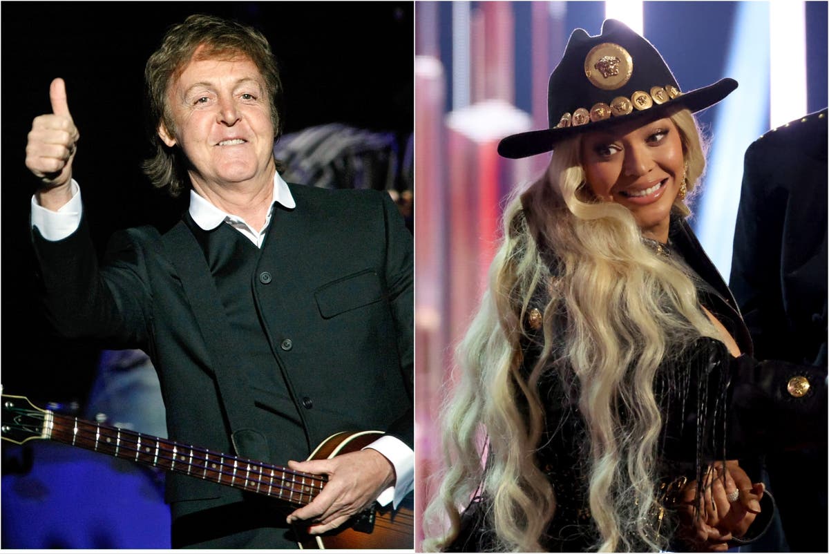 Paul McCartney praises Beyonc&eacute;&rsquo;s &lsquo;magnificent&rsquo; cover of &lsquo;Blackbird&rsquo;