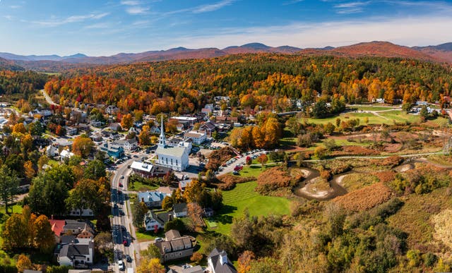 <p>House prices in Vermont rose the highest last year, with a 12.8 percent jump - nearly double the national average </p>
