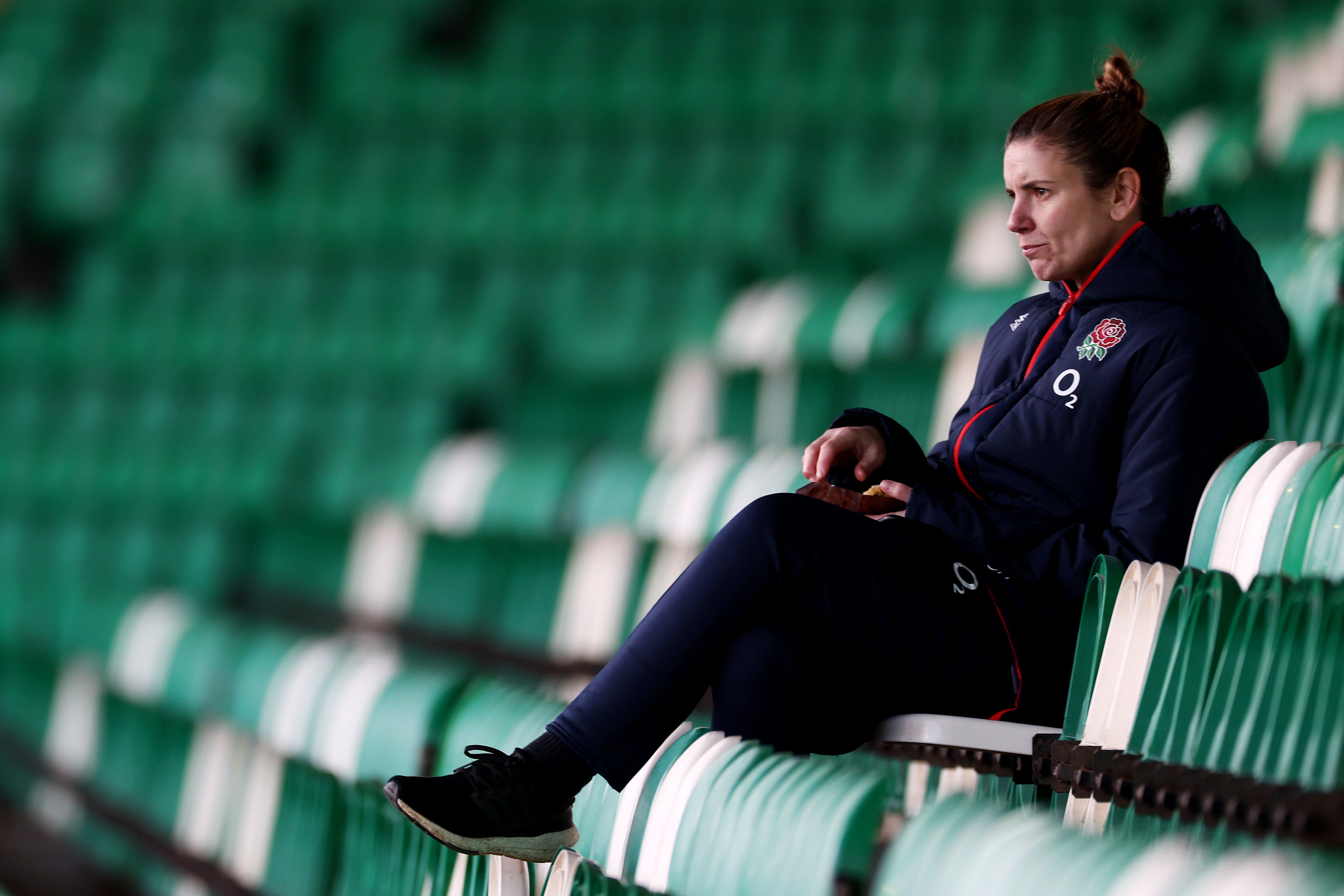 Sarah Hunter has overseen England’s defence over the last year